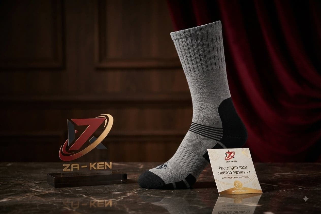 גרביים ZA-KEN עם סיבי נחושת